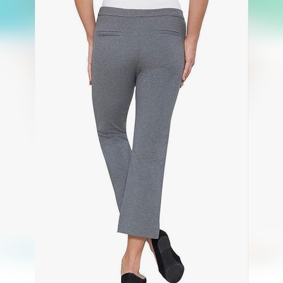 Max & Mia Ladies' Capri Dress Pants Sz Large Gray - Picture 7 of 7